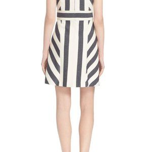 Milly Dresses Nwt Milly Maya Navy Stripe Aline Dress Poshmark